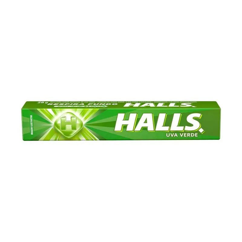 HALLS Uva verde, 28g