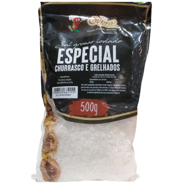 SUPRA Sal grosso Especial Churrasco e Grelhados 500g
