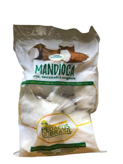 Mandioca Congelada Pedaços do Brasil 1Kg