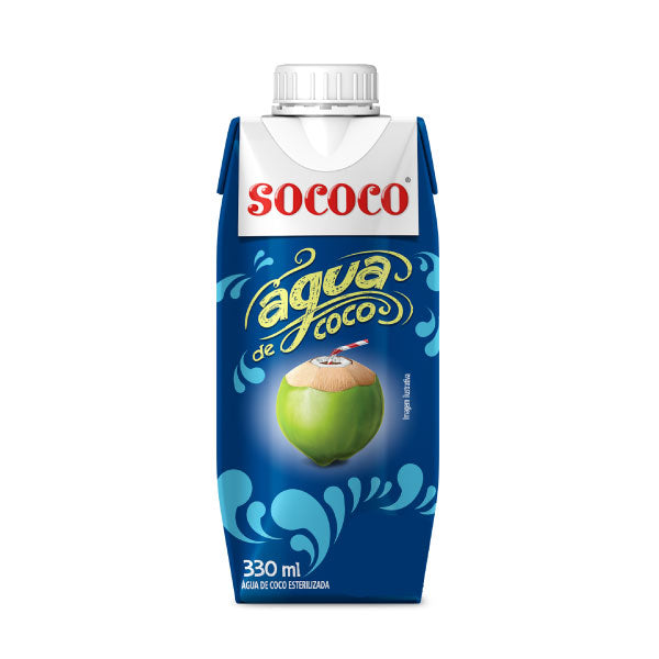 SOCOCO Água de côco 330ml