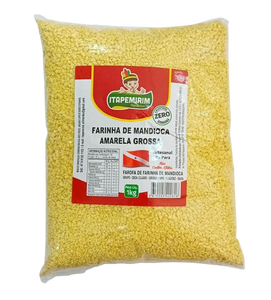 Farinha de Mandioca Amarela Grossa (Farinha de Puba) ITAPEMIRIM 1kg