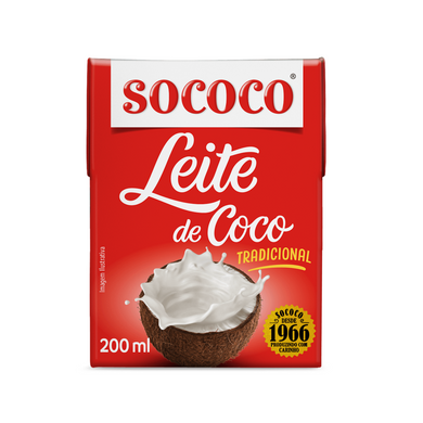 SOCOCO Leite de coco 200ml